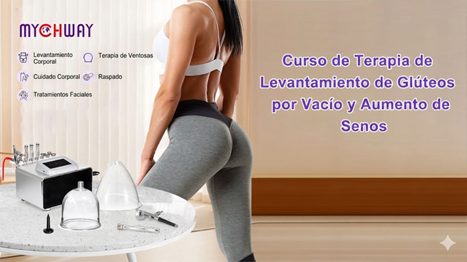 Curso online de aumento de senos y lifting de glúteos con radiofrecuencia mediante vacío