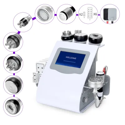 Máquina de adelgazamiento corporal con cavitación láser lipo 10 en 1 de 80K
