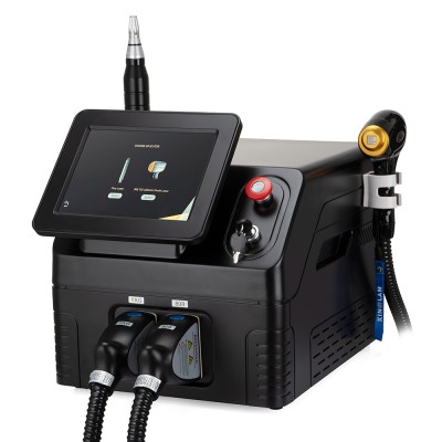 Depiladora láser de diodo 808 de picosegundos 2 en 1