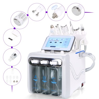 Máquina de Hidrodermoabrasión 6 en 1 para Uso en Salones de Belleza