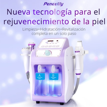 Máquina de hidrodermoabrasión ultrasónica para el rejuvenecimiento de la piel ES
