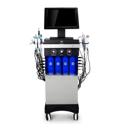 Máquina profesional de dermoabrasión hidrafacial BIO EMS 13 en 1 para el cuidado facial