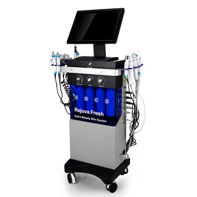 Máquina profesional de dermoabrasión hidrafacial BIO EMS 13 en 1 para el cuidado facial