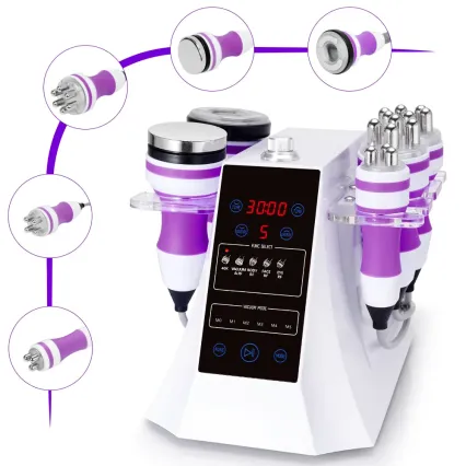 Máquina de cavitación ultrasónica de belleza 5 en 1 de 40k
