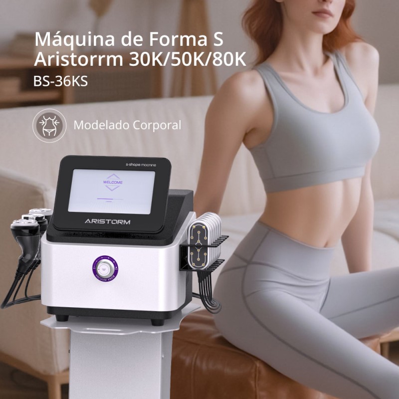 aristorm s shape 30k 50k 80k maquina cavitacion