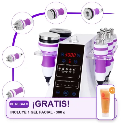 Máquina de cavitación ultrasónica de belleza 5 en 1 de 40k