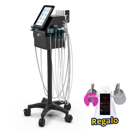 Máquina de cavitación ultrasónica profesional 9 en 1 de 40k para contorno corporal y cuidado facial