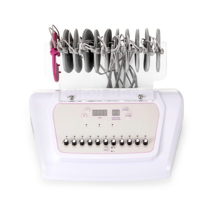 Máquina de microcorriente EMS 2 en 1 para masaje corporal relajante muscular y levantamiento de senos