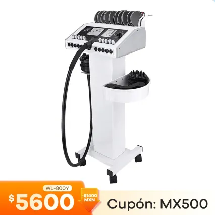 Sistema de modelado corporal 2 en 1 con EMS y masajeador vibratorio G5