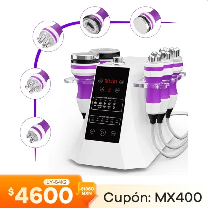 Máquina de cavitación ultrasónica de belleza 5 en 1 de 40k